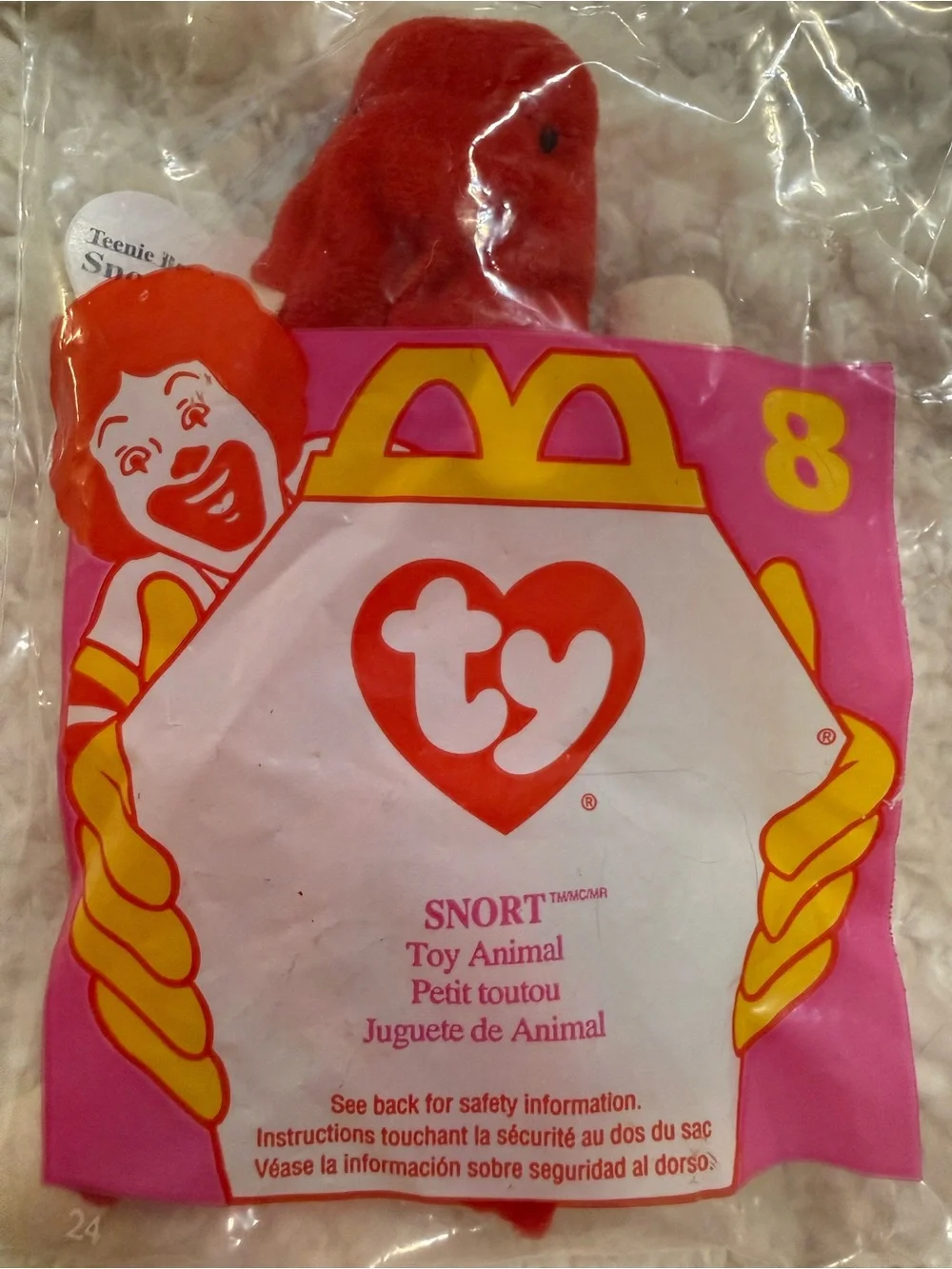 *NWT*  1996 McDonald’s Happy Meal Beanie Babies, complete set of 10.